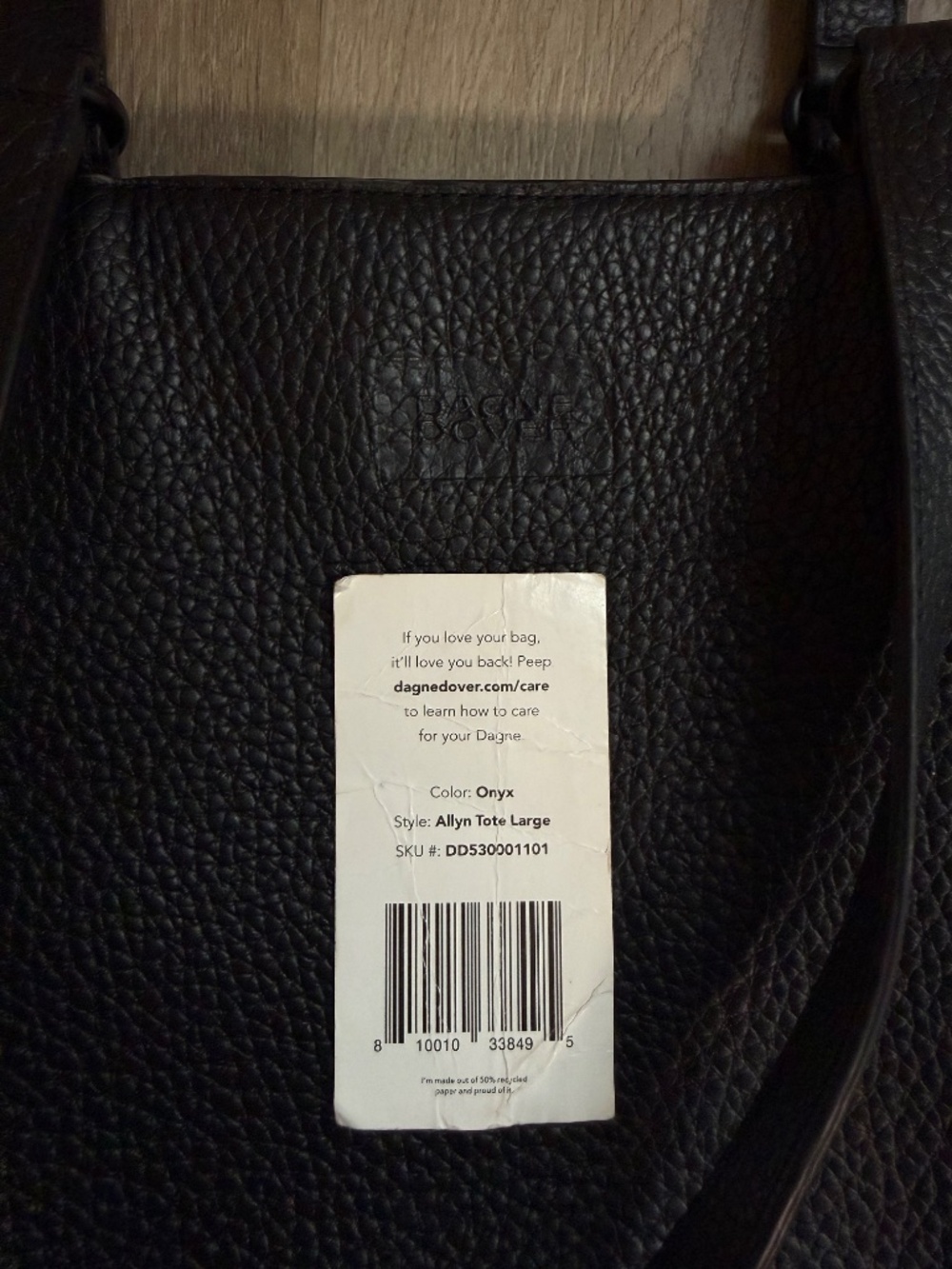 Dagne Dover Large Allyn Tote - Onyx - Picture 8 of 11